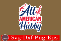 4th of July Sticker Svg Design, Patriotics Quotes Svg, Product Image 1