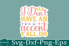 Sassy sticker svg Sarcastic SVG, Design, Funny Quotes SVG, Product Image 1
