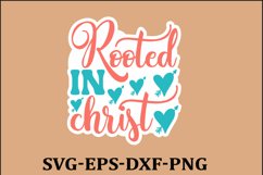 Christian Sticker Svg design and Jesus quotes Religious Svg Product Image 1
