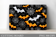 Halloween Bat Cutting Board. Halloween Cutting Board Design Product Image 1