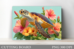 Turtle Kitchen Cutting Board. Turtle Cutting Board Design Product Image 1