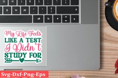 Sarcastic sticker Funny Quotes sticker, SVG, Mom Shirt Product Image 1
