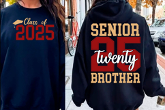 Senior 2025 SVG PNG, Graduation SVG PNG Product Image 1
