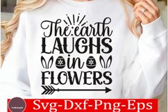 Happy Easter SVG Design Cute Easter Quotes SVG Bunny SVG Product Image 1