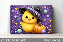 Halloween Chick Cutting Board. Halloween Cutting Board Product Image 1