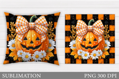 Halloween Pumpkin Pillow. Halloween Pillow Design Product Image 1