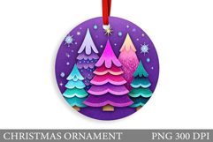 Christmas Tree Christmas Ornament. Winter Christmas Ornament Product Image 1