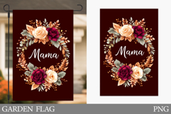 Mother's Day Garden Flag. Flowers Garden Flag Sublimation Product Image 1