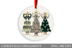 Christmas Tree Christmas Ornament. Winter Christmas Ornament Product Image 1