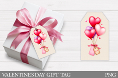 Valentines Day Gift Tag. Valentines Gift Tag Printable Product Image 1