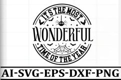 Christmas Round sign Svg Design Round Sign SVG quotes Product Image 1