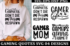 Gaming SVG Design Gamer Quotes Design Product Image 1