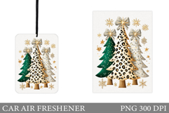 Christmas Tree Car Air Freshener. Winter Car Air Freshener Product Image 1