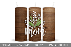 Mother's Day Tumbler Design. Mother's Day Sublimation Product Image 1