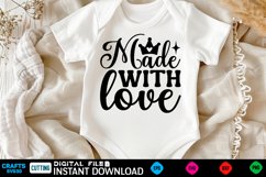 Baby Svg Design, Newborn SVG Design, Baby Quote Design Product Image 1