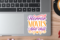 Halloween sticker Svg Design,Halloween Quotes Spooky Hall Product Image 1
