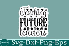 Back To School sticker svg Bundle School &amp; Teacher SVG Desig Product Image 5