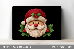 Santa Claus Cutting Board. Christmas Cutting Board Product Image 1
