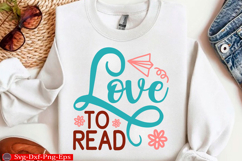 Reading SVG, Book Lovers SVG, Book SVG Product Image 1