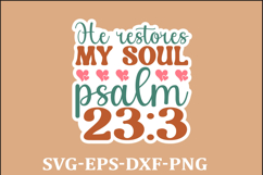 Christian Sticker Svg Design Christian Quotes Jesus Svg Des Product Image 1