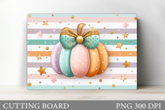 Pumpkin Cutting Board Design. Pumpkin Sublimation Product Image 1