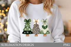 Christmas Tree T-Shirt Design. Christmas Tree Sublimation Product Image 1