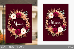 Mother's Day Garden Flag. Flowers Garden Flag Sublimation Product Image 1