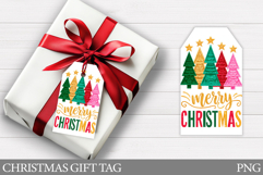 Christmas Gift Tag Printable. Christmas Tree Gift Tag Design Product Image 1