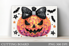 Halloween Cutting Board. Pumpkin Cutting Board Sublimation Product Image 1