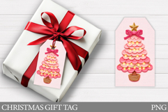 Christmas Gift Tag Design. Christmas Tree Gift Tag Printable Product Image 1
