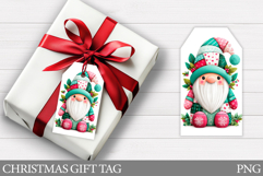 Christmas Animals Gift Tag. Christmas Gnome Gift Tag Product Image 1