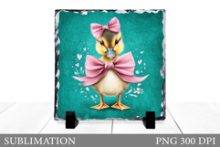 Cute Goose Sublimation. Goose Slate Design Product Image 1