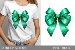 Bow Sublimation. Bow T-Shirt Design Product Image 1