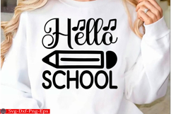 Back To School svg Design School &amp; Teacher SVG Design, Product Image 1