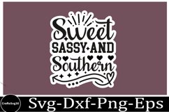 Sassy sticker svg Sarcastic SVG, Design, Funny Quotes SVG, Product Image 1