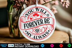 You will Farmhouse Sign, Round Sign Design Product Image 1