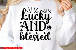 Happy St. Patrick&#039;s day SVG Design- St. Patrick&#039;s Day Quotes Product Image 1