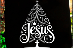 Jesus SVG PNG, Christian Christmas Shirt Product Image 3