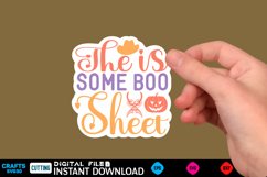 Halloween sticker Svg Design,Halloween Quotes Spooky sticker Product Image 1