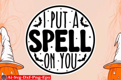 Halloween round sign svg design bundle Product Image 14