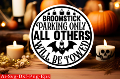 Halloween round sign svg design and Halloween quotes Product Image 1