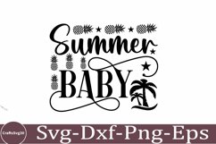 Summer vacation svg design Beach quotes Funny summer design Product Image 1