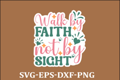 Christian Sticker Svg Design Christian Quotes Jesus Svg Des Product Image 1