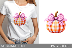 Fall Pumpkin T-Shirt Design. Autumn Pumpkin Sublimation Product Image 1