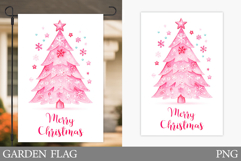 Christmas Tree Garden Flag. Merry Christmas Garden Flag Product Image 1