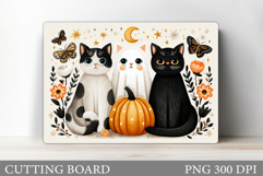 Halloween Cat Cutting Board. Halloween Cutting Board Product Image 1