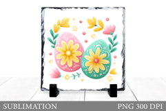 Easter Slate Design. Easter Sublimation Product Image 1
