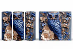 Owl Tumbler Sublimation. Owl Sublimation Product Image 2