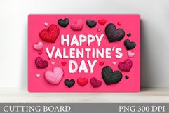Valentines Day Cutting Board. Valentines Cutting Board Product Image 1