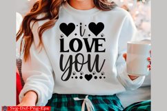 Valentine SVG Design Valentine Love Svg Product Image 1